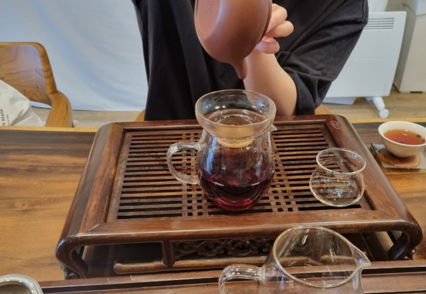 보성 차예관에서 스텝으로 일하기