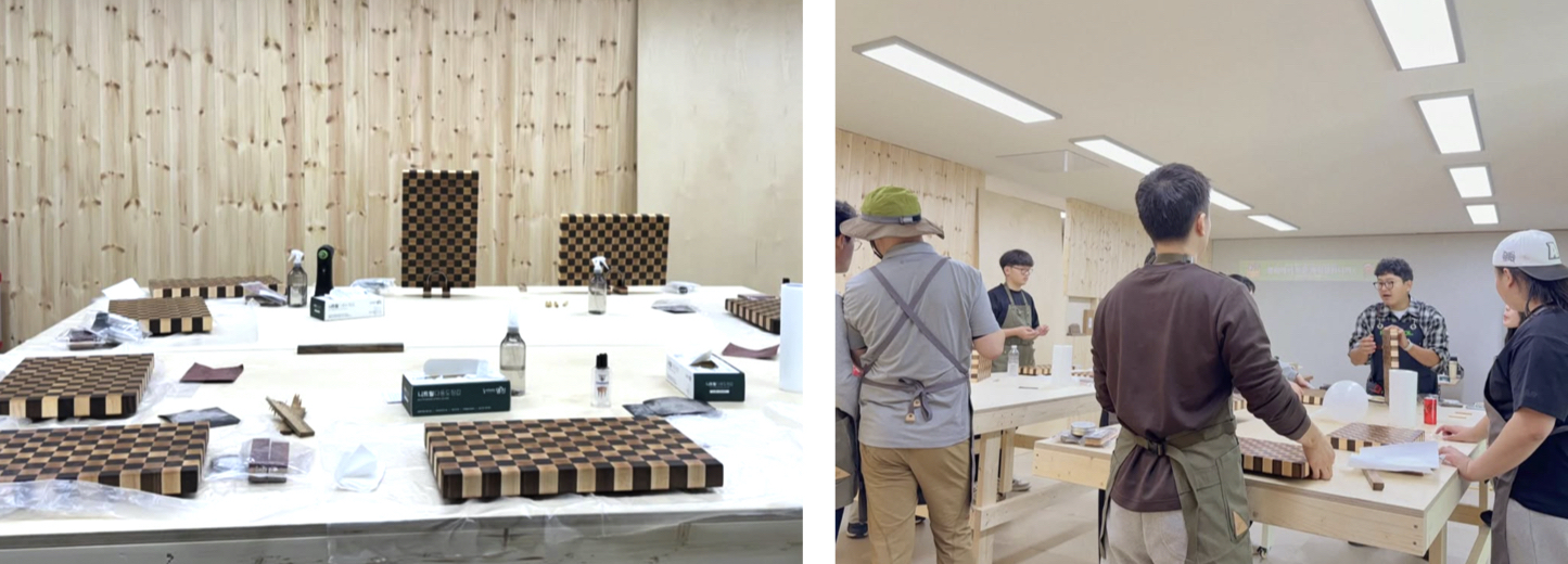 경북 봉화 나무 아트, 목공예 배우며 한달 살기