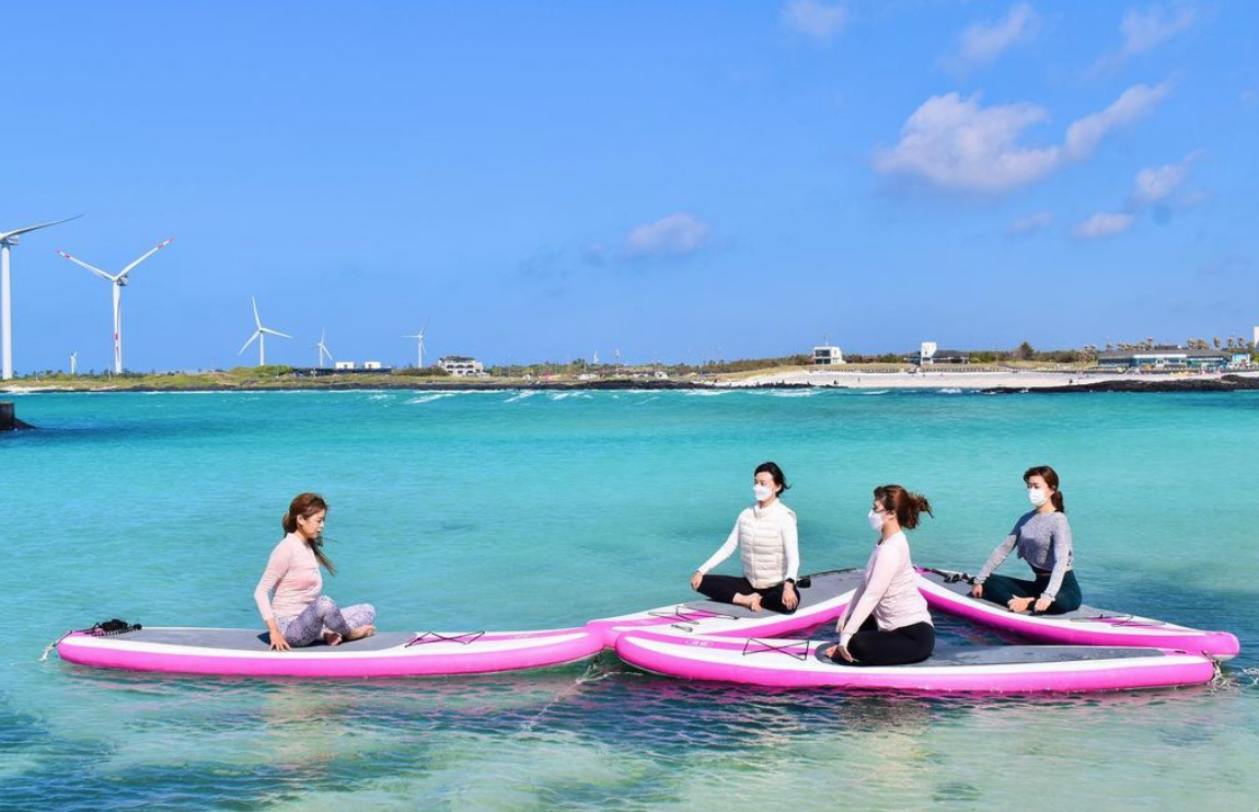 제주 패들보드 숍에서 스태프로 활동하며 한달살기!