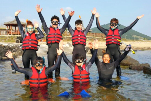 제주에서 스킨스쿠버 스태프로 한달살기!